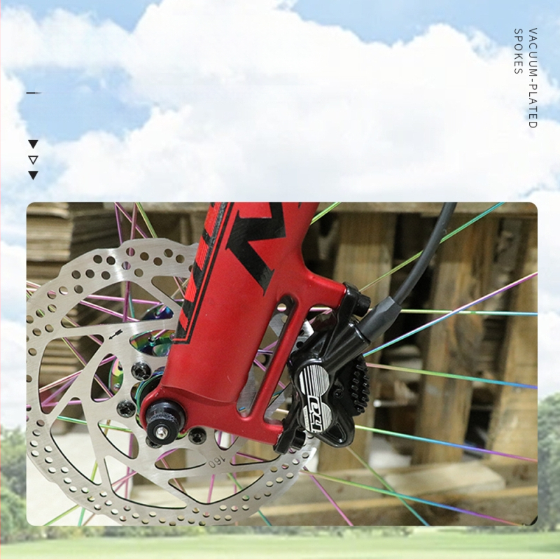 Χειριστήριο φρένου για ποδήλατο βουνού με υδραυλικό δισκοφρένο E4 με ψύξη, τετραπίστονος