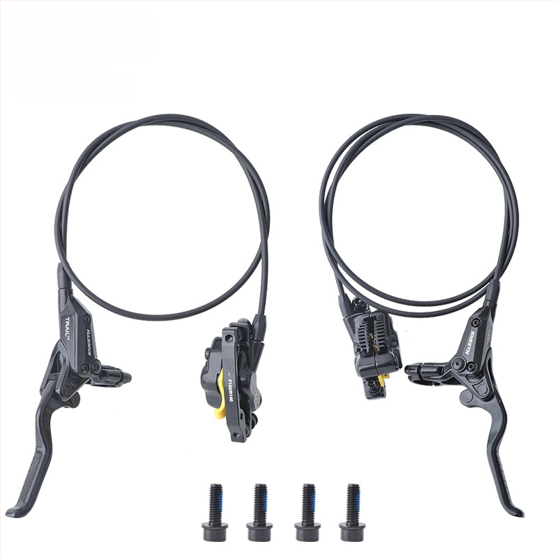 Χειριστήριο φρένου για ποδήλατο βουνού με υδραυλικό δισκοφρένο E4 με ψύξη, τετραπίστονος