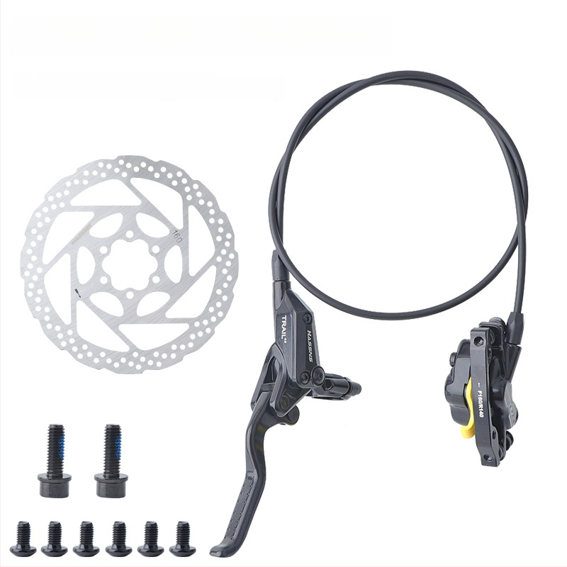 Χειριστήριο φρένου για ποδήλατο βουνού με υδραυλικό δισκοφρένο E4 με ψύξη, τετραπίστονος