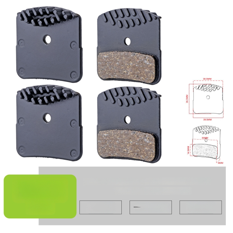 Χειριστήριο φρένου για ποδήλατο βουνού με υδραυλικό δισκοφρένο E4 με ψύξη, τετραπίστονος