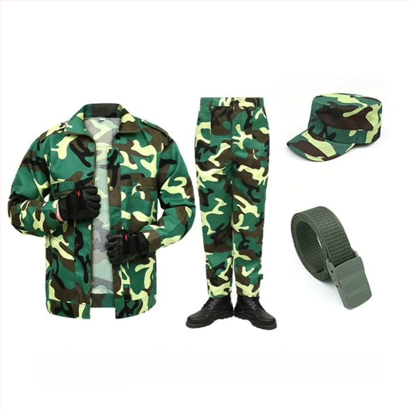 Σετ ενδυμάτων καμουφλάζ για εργασία – unisex, αναπνεύσιμο μείγμα συνθετικών ινών, καμουφλάζ, κατάλληλο για άνοιξη, καλοκαίρι και φθινόπωρο