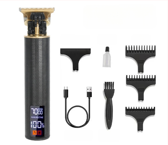 Vezeték nélküli elektromos hajvágó készülék, kefés motorral, rozsdamentes acél pengével, beépített 800–1000 mAh akkumulátor, 1–3 órás üzemidő, háziállatok számára alkalmas
