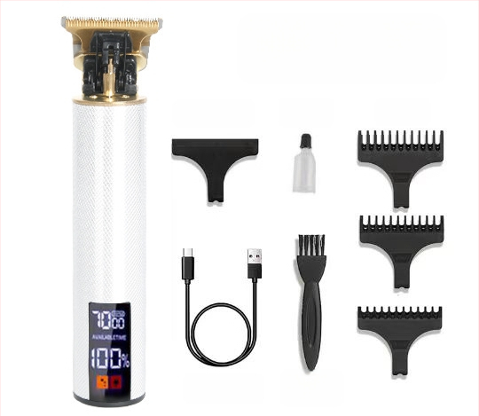Vezeték nélküli elektromos hajvágó készülék, kefés motorral, rozsdamentes acél pengével, beépített 800–1000 mAh akkumulátor, 1–3 órás üzemidő, háziállatok számára alkalmas
