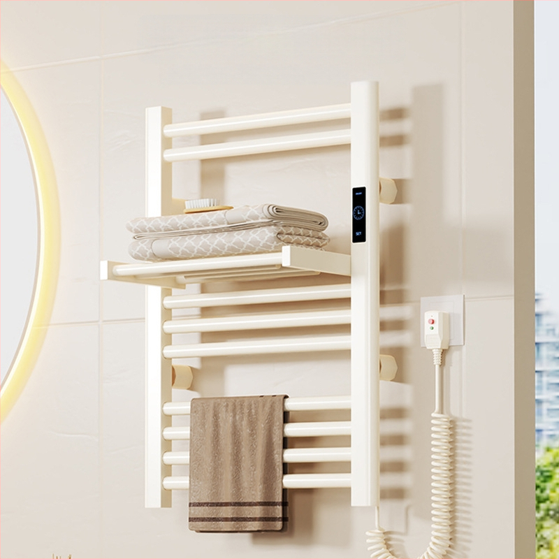 Összecsukható elektromos törölközőtartó (teljes fűtés, szénszálas fűtés, intelligens időzítés, mobilalkalmazásos távirányítás, szárítás és párátlanítás)