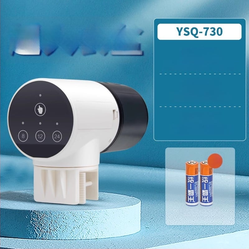 yee automata haltáp etető időzítővel, műanyag burkolat, nagy kapacitású akváriumhoz koi és aranyhalak számára