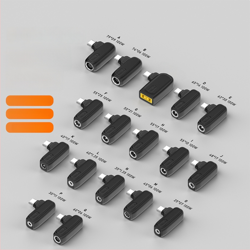 PD адаптер за захранване: DC женски към USB-C мъжки, 100W, PD поддръжка 5/9/20V