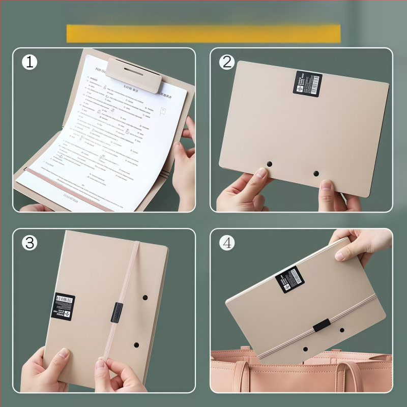 Műanyagból készült, egy klipezzel ellátott dokumentumtartó, függőleges elrendezésű, hátsó szélesség kb. 167 mm