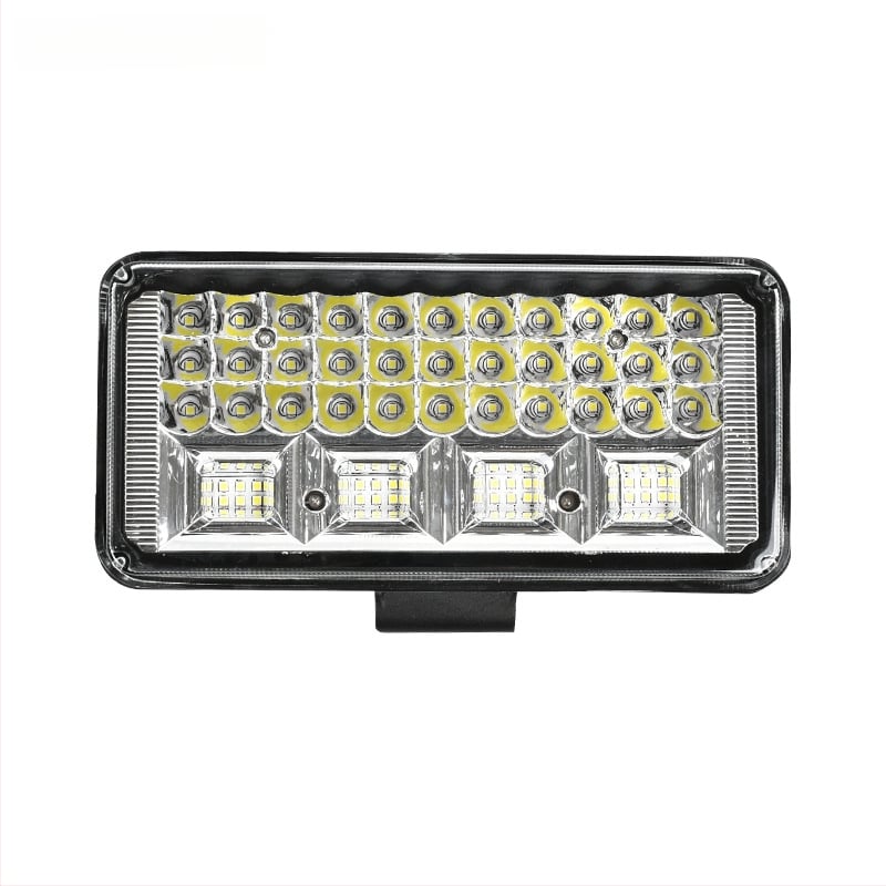 LED széles látószögű munka lámpa teherautók és terepjárók számára, 12/24V, 30W, 15000 lm, 3000K, alumíniumötvözet