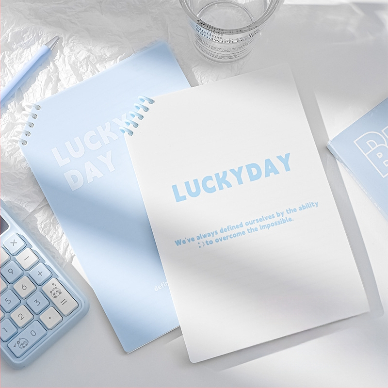 Caiet PP cu colțuri tăiate, foi detașabile, 120 pagini, hârtie 40 g