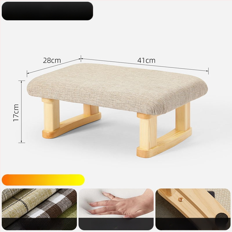 Fa lábtartó, japán stílusú, multifunkcionális, gyerekeknek, felnőtteknek és időseknek