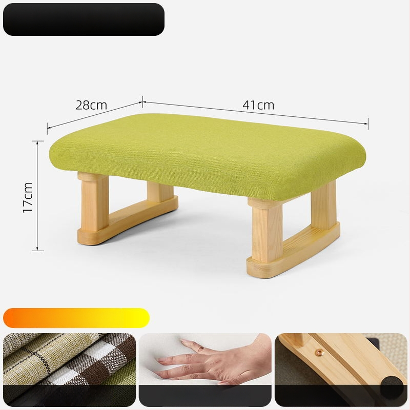 Fa lábtartó, japán stílusú, multifunkcionális, gyerekeknek, felnőtteknek és időseknek