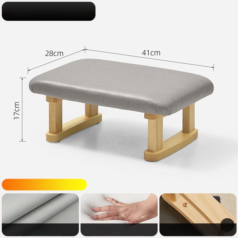 Fa lábtartó, japán stílusú, multifunkcionális, gyerekeknek, felnőtteknek és időseknek