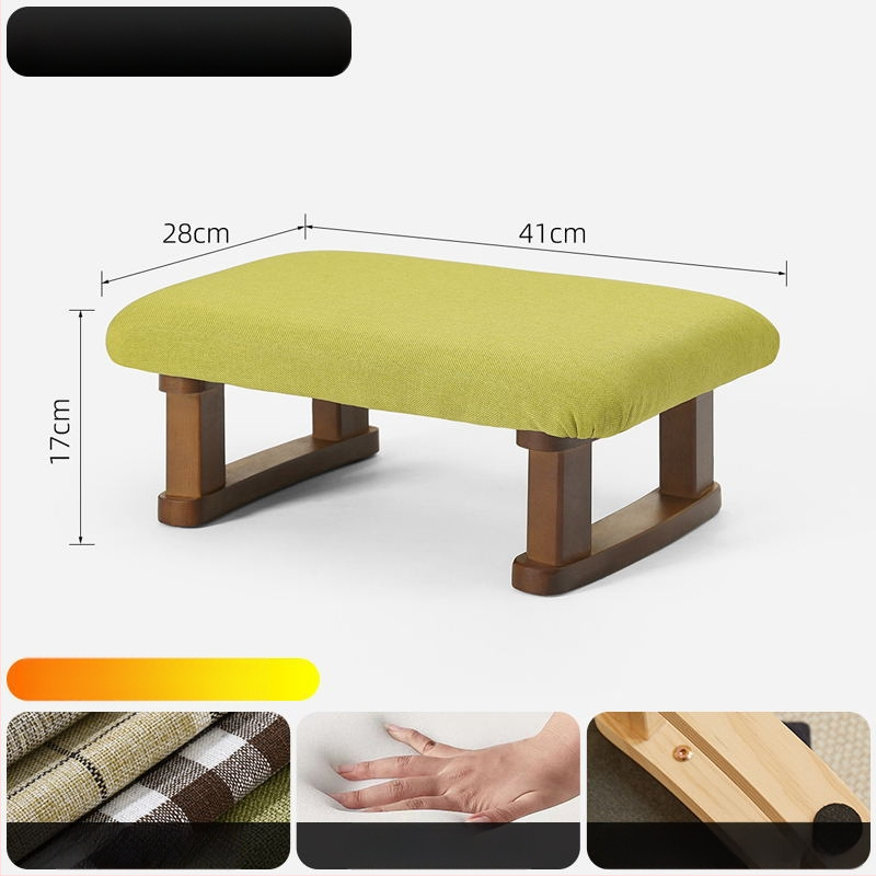 Fa lábtartó, japán stílusú, multifunkcionális, gyerekeknek, felnőtteknek és időseknek