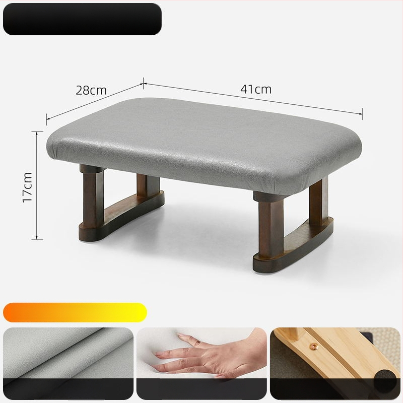 Fa lábtartó, japán stílusú, multifunkcionális, gyerekeknek, felnőtteknek és időseknek