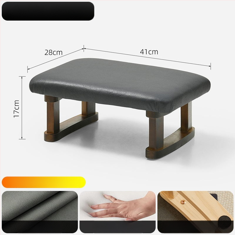 Fa lábtartó, japán stílusú, multifunkcionális, gyerekeknek, felnőtteknek és időseknek