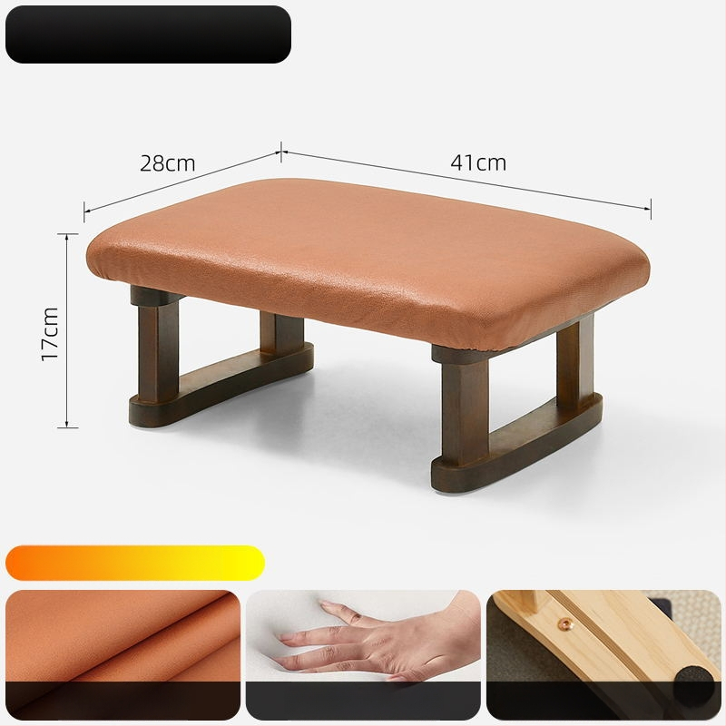 Fa lábtartó, japán stílusú, multifunkcionális, gyerekeknek, felnőtteknek és időseknek