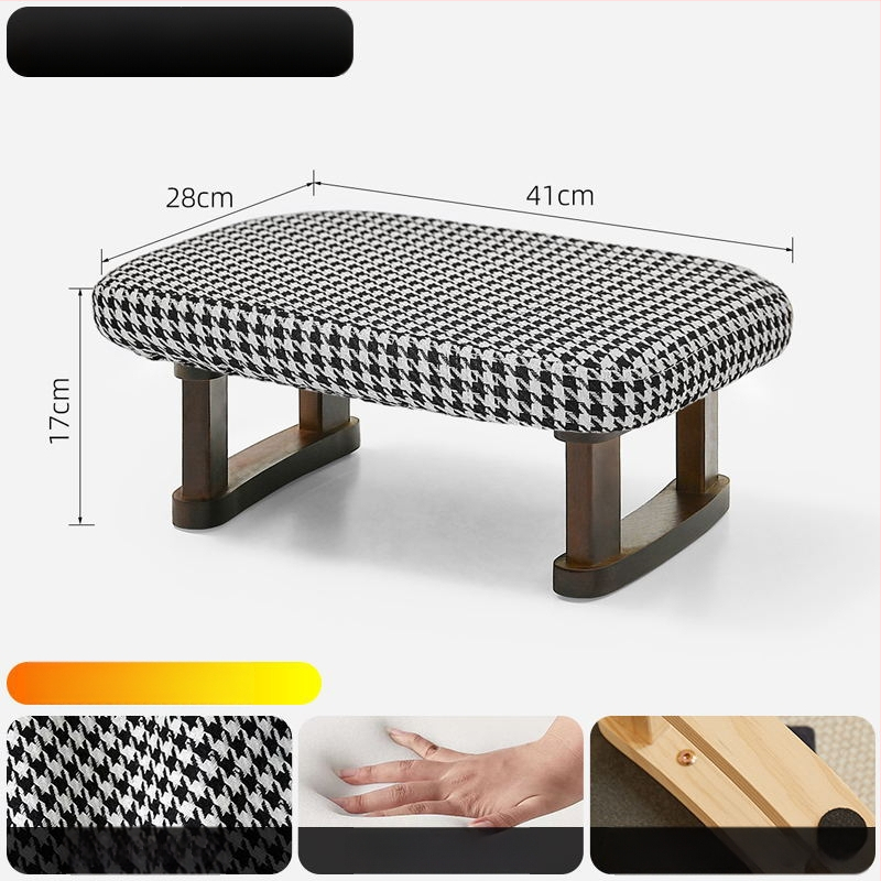 Fa lábtartó, japán stílusú, multifunkcionális, gyerekeknek, felnőtteknek és időseknek