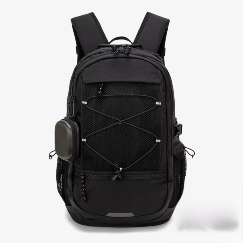 Nylonový školský batoh s kapacitou 20–35 L, pre 17-palcový notebook, ergonomický chrbát, priedušný, nepremokavý a odolný voči opotrebeniu