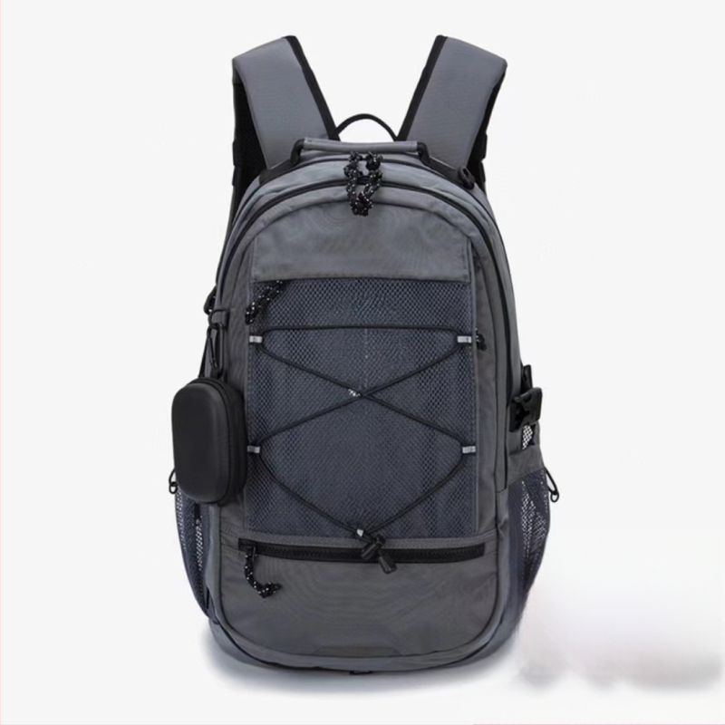 Nylonový školský batoh s kapacitou 20–35 L, pre 17-palcový notebook, ergonomický chrbát, priedušný, nepremokavý a odolný voči opotrebeniu