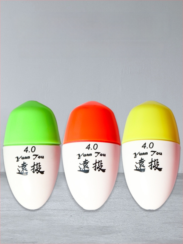 Plutitor de pescuit din plastic pentru aruncări lungi în pescuitul maritim, luminescent