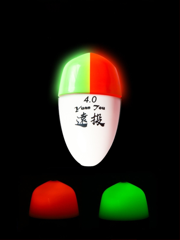 Plutitor de pescuit din plastic pentru aruncări lungi în pescuitul maritim, luminescent