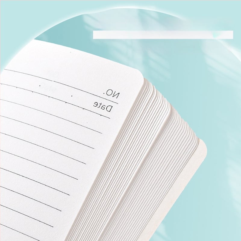 Caiet Rainbow Age, 50–100 pagini, legat cu ață, hârtie cu greutate 1.35 Nevin, copertă de hârtie