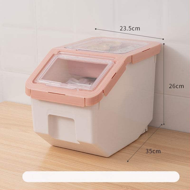 Κοντέινερ αποθήκευσης τροφής γάτας και σκύλων – Μεγάλη χωρητικότητα, σφραγισμένο, ανθεκτικό στην υγρασία, Υλικό: ίνα