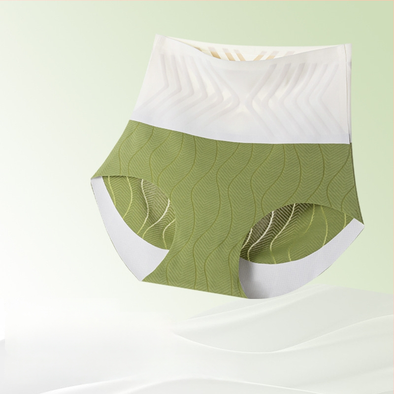 Bezšivne oblikujuće gaćice s visokim strukom, Ice Silk materijal, podizanje stražnjice, podstava od svile murve