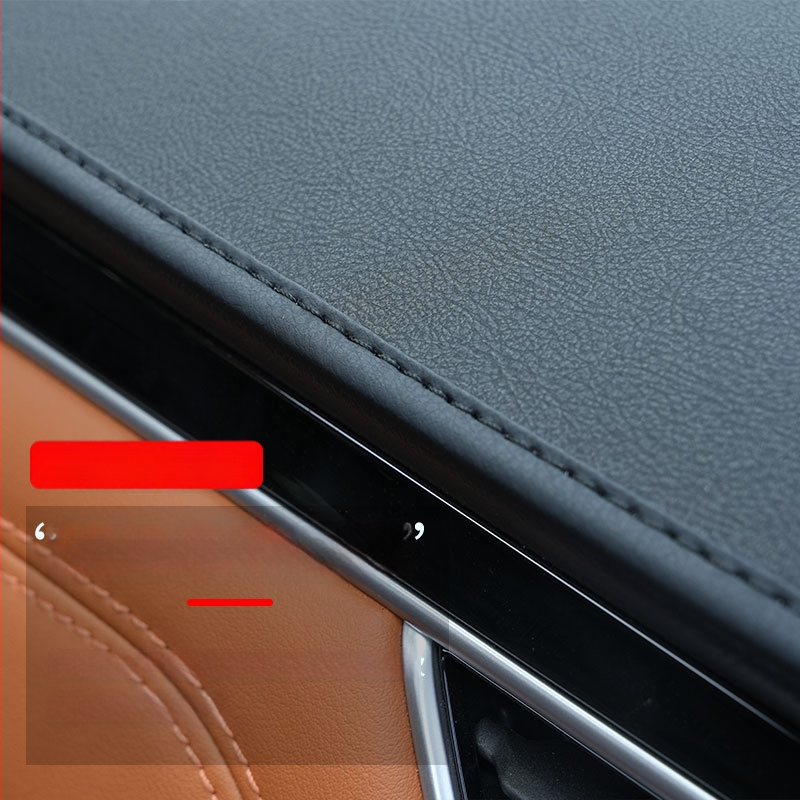 Pad decor interior din piele pentru consola centrală și bord, protecție solară • Material: Piele • Personalizare: Nu • Brand: Altul