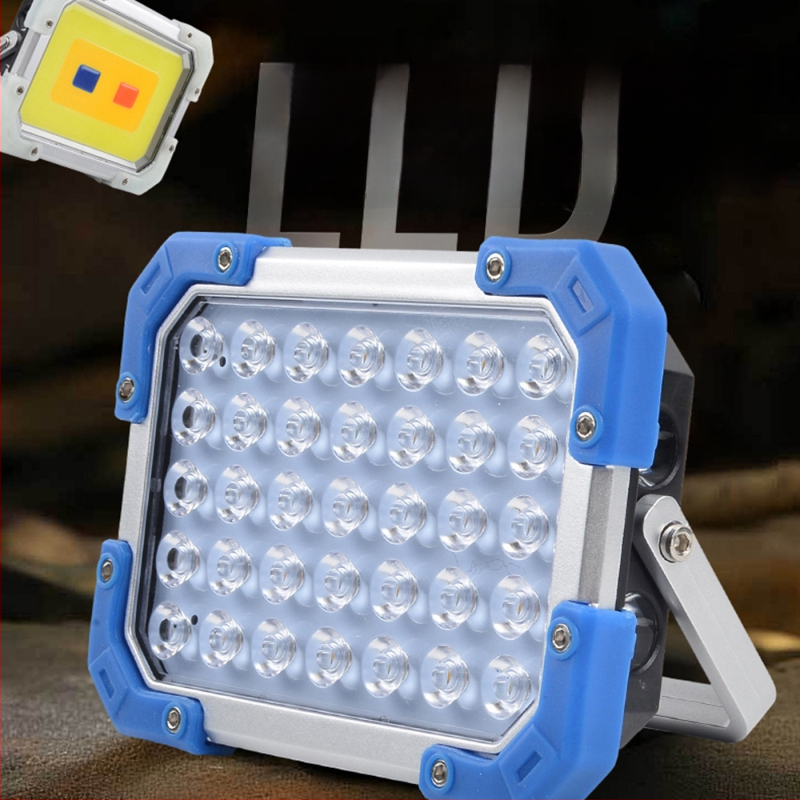 Φωτιστικό LED για κάμπινγκ, επαναφορτιζόμενο 5V, 12W/18W, διακόπτης πατήματος