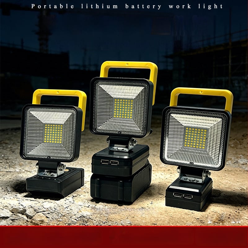 LED munkalámpa elektromos eszközökhöz - Modell 613, 50W, 21V, 3000 lm, 50 000 óra