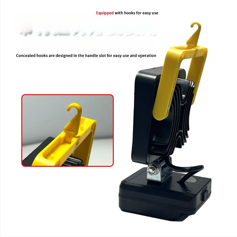 LED munkalámpa elektromos eszközökhöz - Modell 613, 50W, 21V, 3000 lm, 50 000 óra