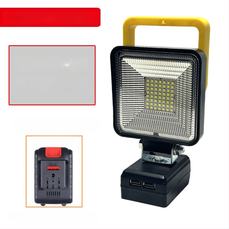 LED munkalámpa elektromos eszközökhöz - Modell 613, 50W, 21V, 3000 lm, 50 000 óra