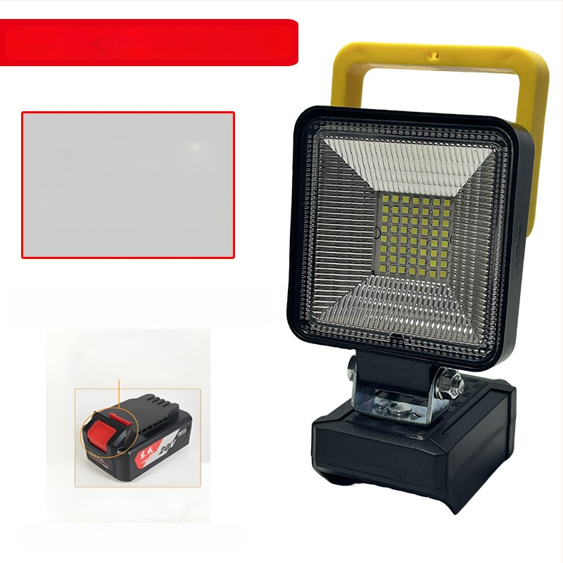 LED munkalámpa elektromos eszközökhöz - Modell 613, 50W, 21V, 3000 lm, 50 000 óra