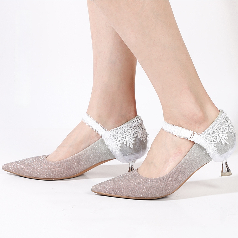 Αντι-πτώση φτέρνας για ψηλά παπούτσια – ρυθμιζόμενα κορδόνια πολυεστέρα, μοντέλο ST-020, μάρκα Shengtong, κατάλληλο για δερμάτινα παπούτσια, αποτρέπει την πτώση της φτέρνας