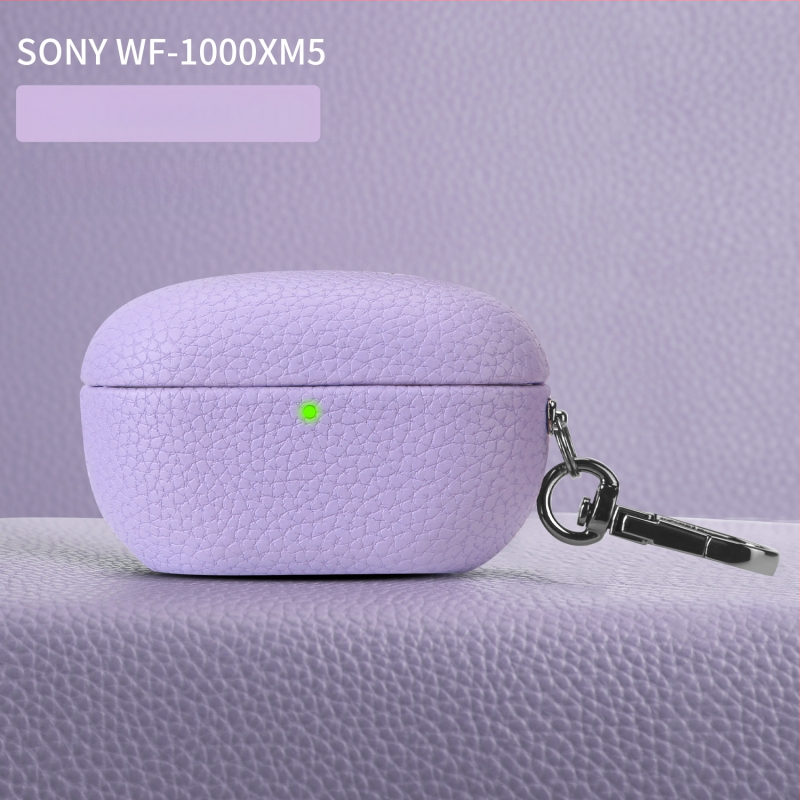 Θήκη προστασίας υψηλής ποιότητας για Sony WF-1000XM5 με υφή lychee