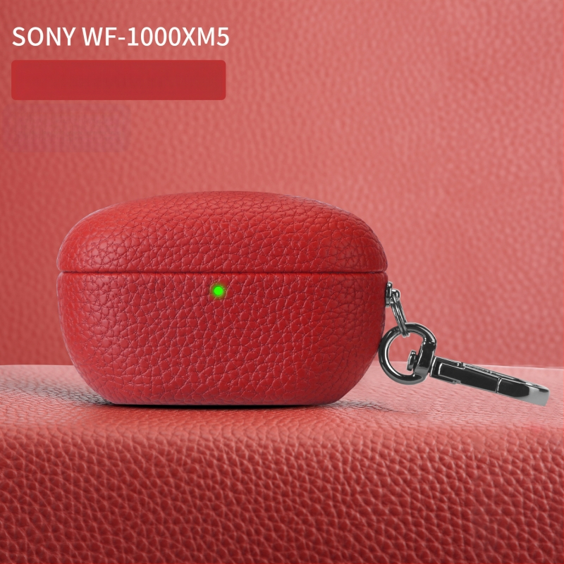 Θήκη προστασίας υψηλής ποιότητας για Sony WF-1000XM5 με υφή lychee