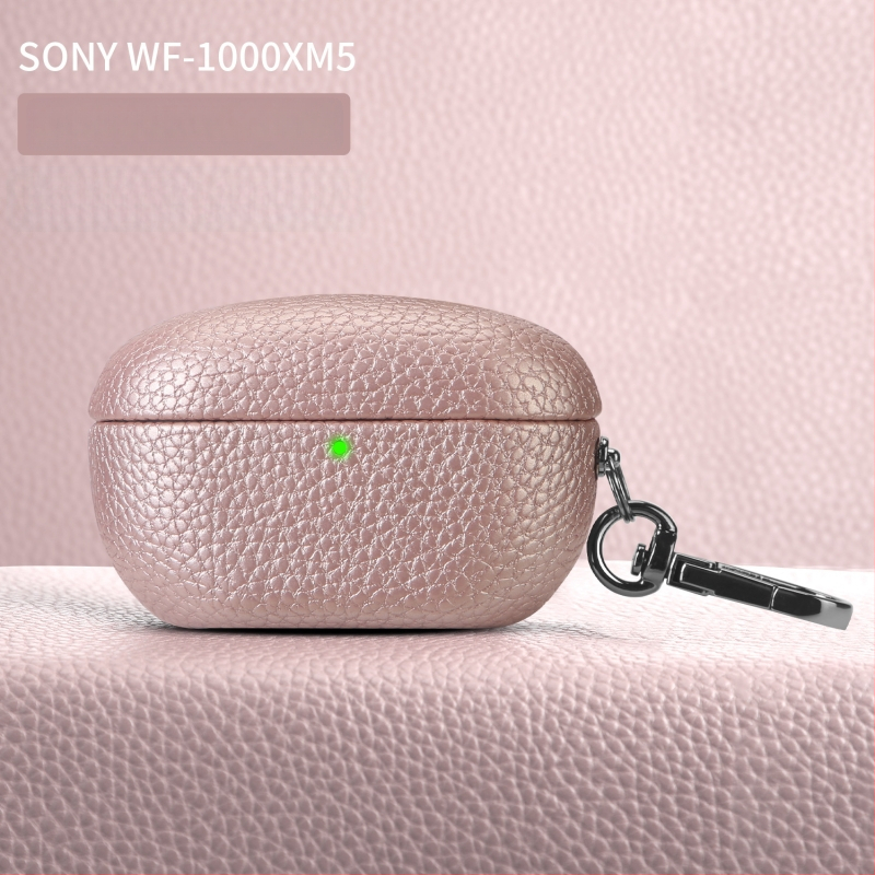 Θήκη προστασίας υψηλής ποιότητας για Sony WF-1000XM5 με υφή lychee