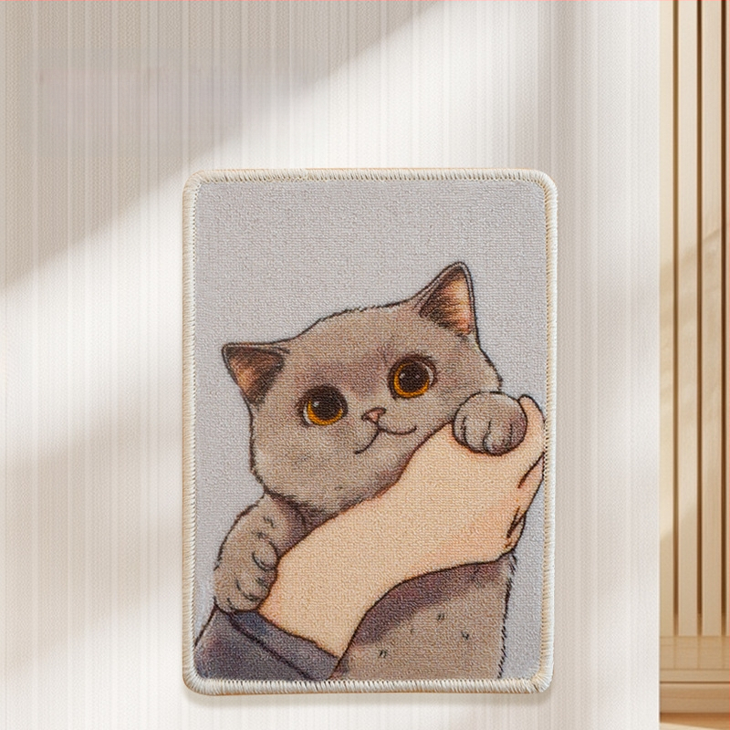 Πίνακας γρατσουνίσματος για γάτες, κάθετα τοποθετούμενος στον τοίχο – ανθεκτικός, προστατεύει τον καναπέ, παιχνίδι ακονίσματος νυχιών