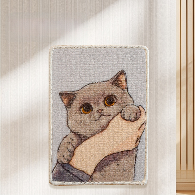 Πίνακας γρατσουνίσματος για γάτες, κάθετα τοποθετούμενος στον τοίχο – ανθεκτικός, προστατεύει τον καναπέ, παιχνίδι ακονίσματος νυχιών