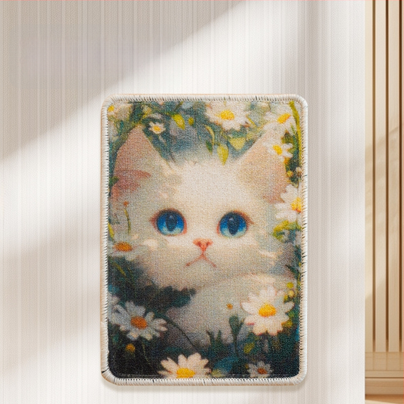 Πίνακας γρατσουνίσματος για γάτες, κάθετα τοποθετούμενος στον τοίχο – ανθεκτικός, προστατεύει τον καναπέ, παιχνίδι ακονίσματος νυχιών