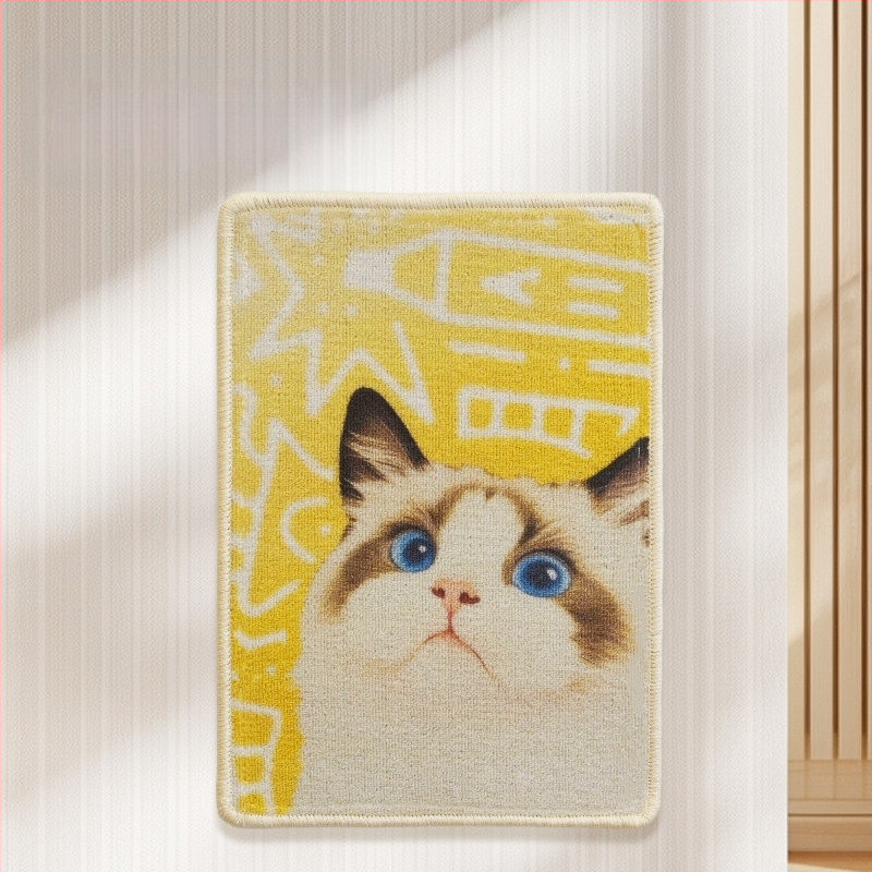 Πίνακας γρατσουνίσματος για γάτες, κάθετα τοποθετούμενος στον τοίχο – ανθεκτικός, προστατεύει τον καναπέ, παιχνίδι ακονίσματος νυχιών