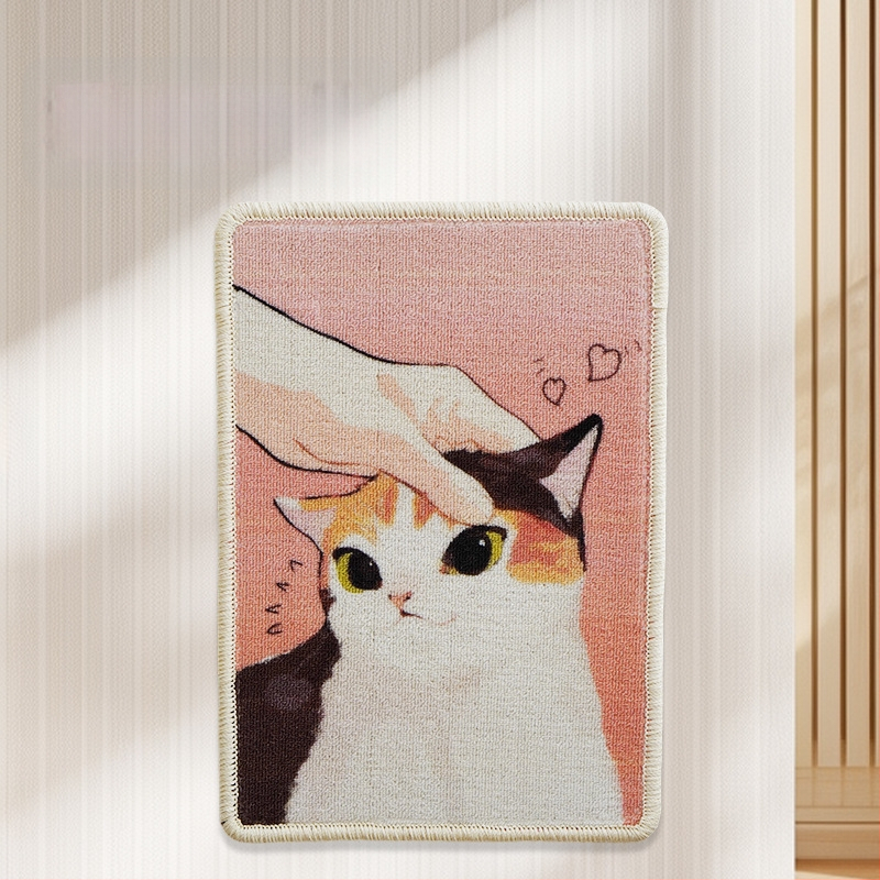 Πίνακας γρατσουνίσματος για γάτες, κάθετα τοποθετούμενος στον τοίχο – ανθεκτικός, προστατεύει τον καναπέ, παιχνίδι ακονίσματος νυχιών