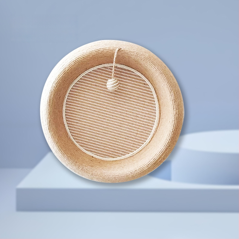 Four Peng Cat Nest and Sisal Scratching Post — πλήρης επιφάνεια από sisal, ανθεκτική κατασκευή, χαριτωμένο στυλ
