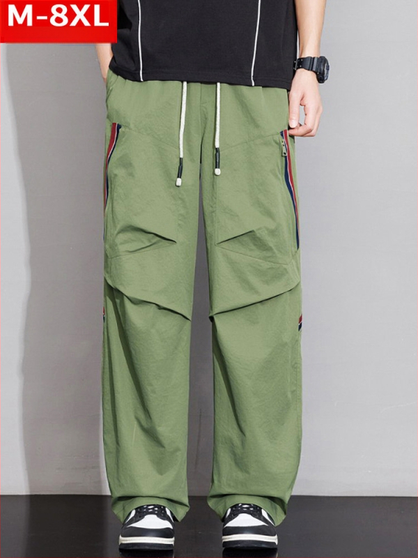 Pantaloni lungi cu patchwork, croială dreaptă, talie medie, 96% poliester, amestec fibre chimice