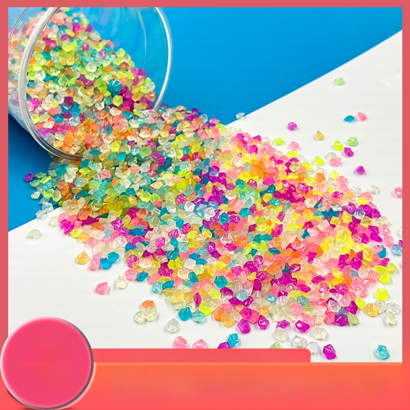 Nisip fosforescent pentru grădină și peisaj de acvariu – pietriș luminos și pietre ciobite, 25 kg, ambalaj 200 bucăți, brand Jibiao, Landstone, origine Yiwu