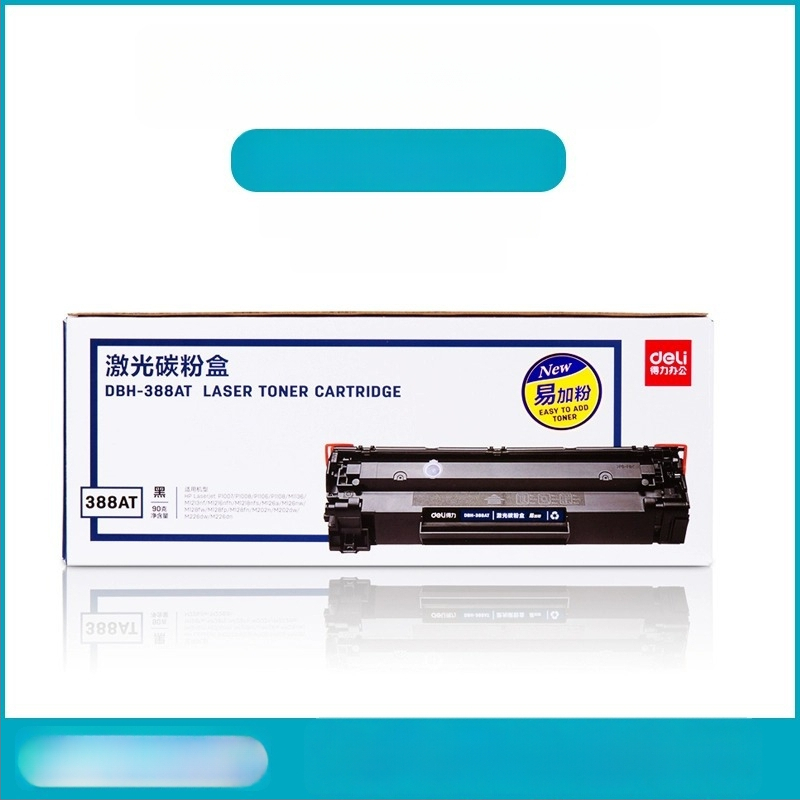 Tonerkazetta DTH-388AT HP M1136, M126a és P1106-hoz (1500 oldal; újratölthető poros toner; lézeres nyomtató)