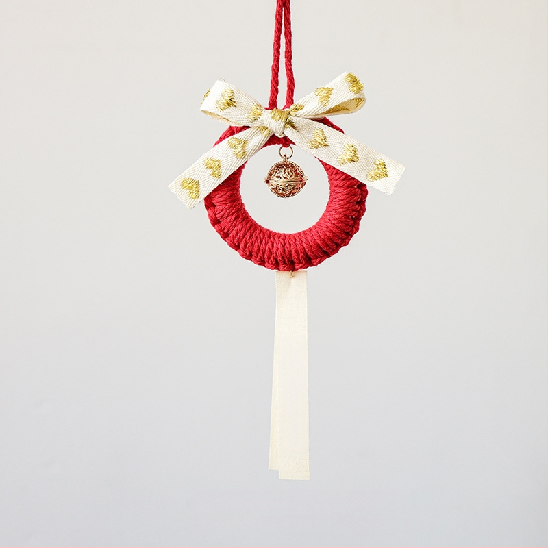 Nuchi ornament de Anul Nou cu clopoțel, caracter de binecuvântare și motiv zodiacal, pandant mini suspendat pentru Festivalul de primăvară