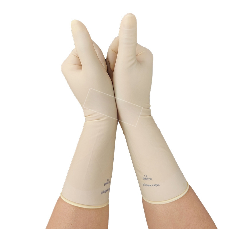 Egyszer használatos vastagított latex kesztyűk, ambidextr, 25 pár (anyag: latex; vastagság: vastag; dizájn: ambidextr; mennyiség: 25 pár)