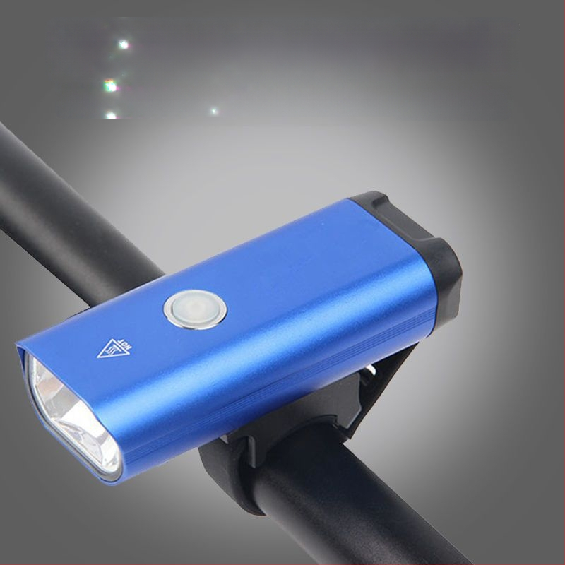 Lumină frontală pentru bicicletă din aliaj de aluminiu, reîncărcabilă, iluminare puternică pentru ciclism de munte noaptea